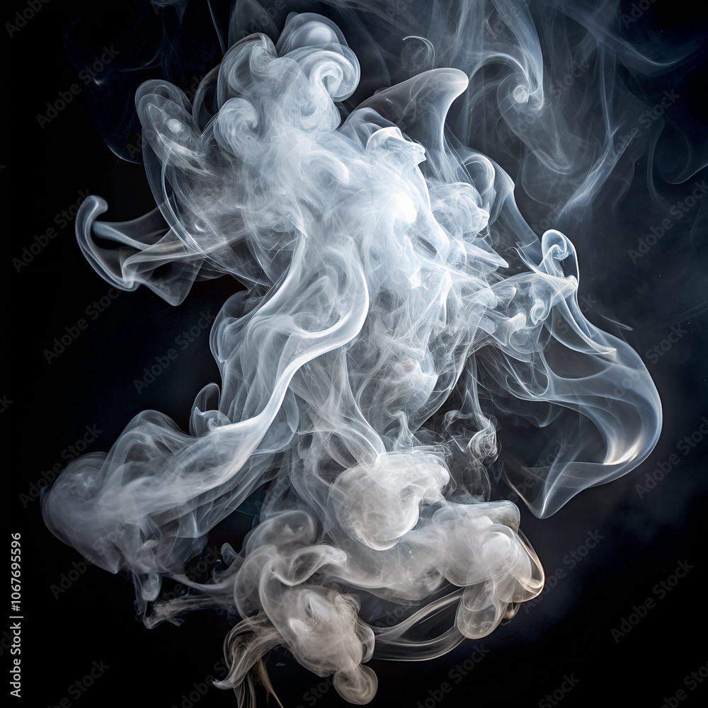 Fototapeta premium Aesthetic looking smoke texture
