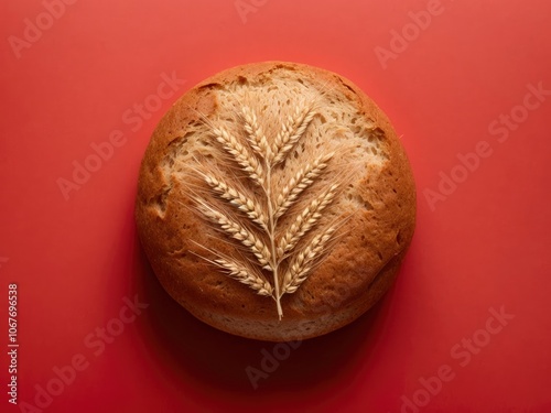 Wheat Loaf of Bread photo