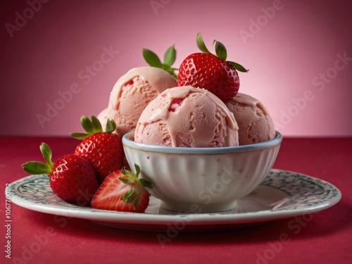 Strawberry Ice Cream Delight