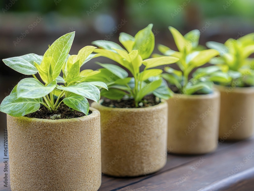 Nutrient recycling represented by plants growing in recycled materials, creative arrangement, cheerful ambiance, artistic composition Nutrient recycling represented by plants growing in recycled materials, creative arrangement, cheerful ambiance, artistic composition