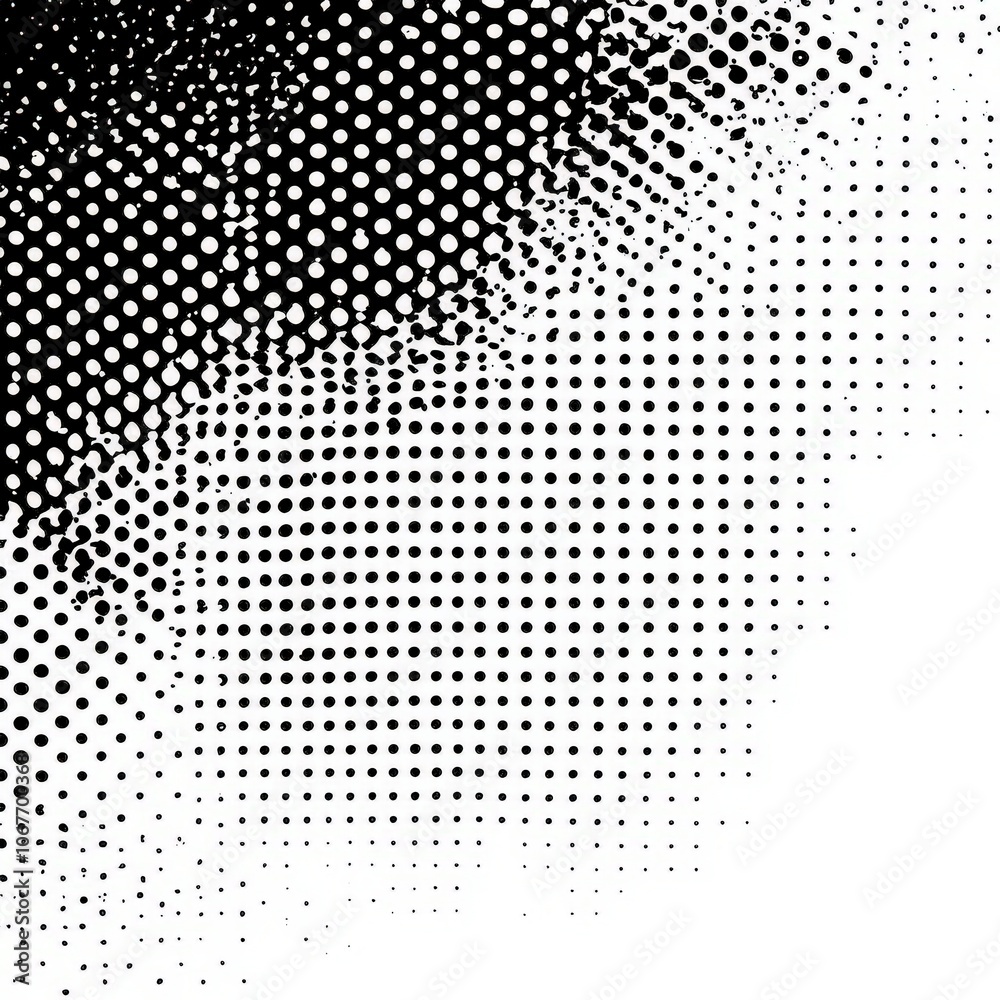 Abstract Halftone Pattern Abstract Halftone Pattern