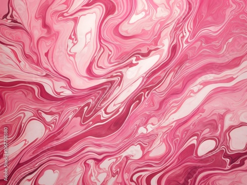 Pink Marble Abstract Art