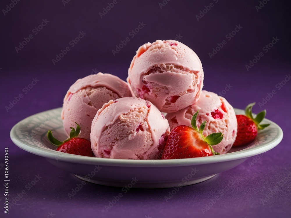Strawberry Ice Cream Delight Strawberry Ice Cream Delight