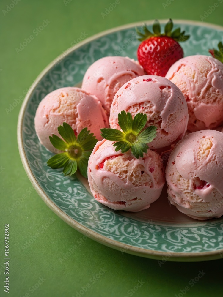 Strawberry Ice Cream Delight Strawberry Ice Cream Delight