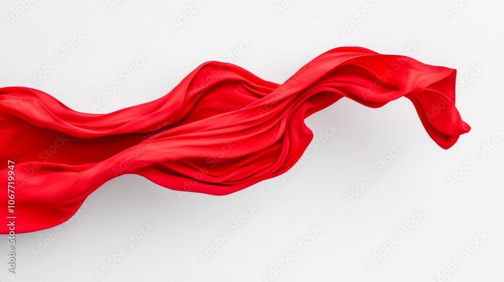 Superhero capes set on a white background. Modern illustration of brocade draperies flying in the wind, halloween costumes, textile curtains, and satin scarves. Superhero capes set on a white background. Modern illustration of brocade draperies flying in the wind, halloween costumes, textile curtains, and satin scarves.