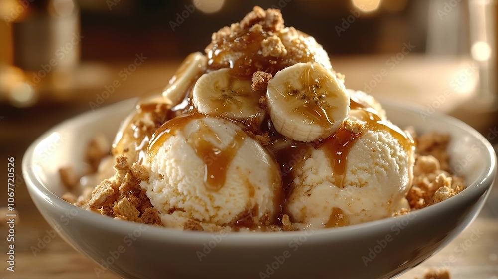 Banana foster ice cream Banana foster ice cream