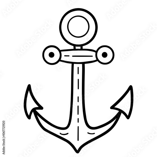 Cute anchor doodle 