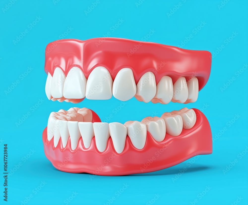 Obraz premium jaw mockup