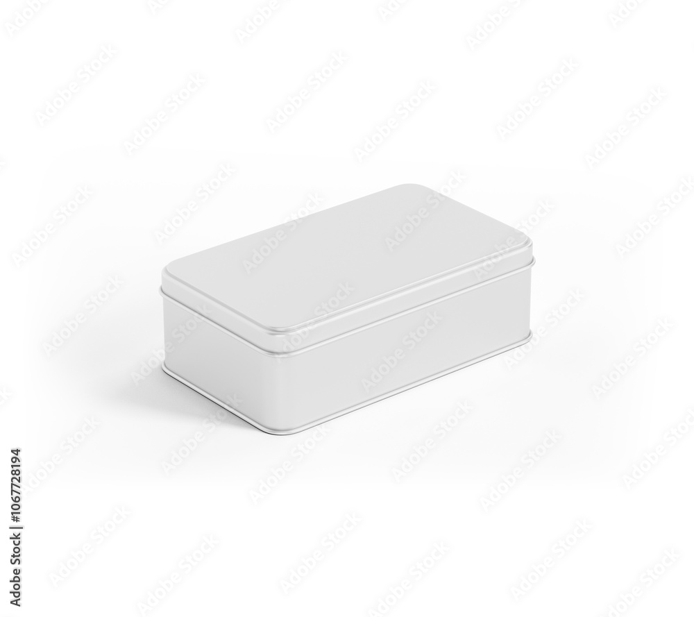 Durable White Rectangular Metal Box for Sturdy and Minimalist Storage Durable White Rectangular Metal Box for Sturdy and Minimalist Storage