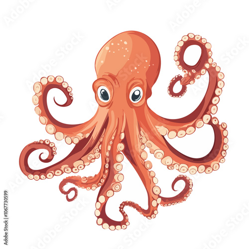 red octopus