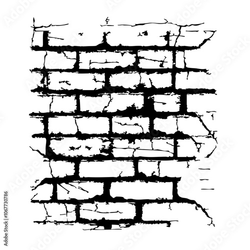 broke brick wall