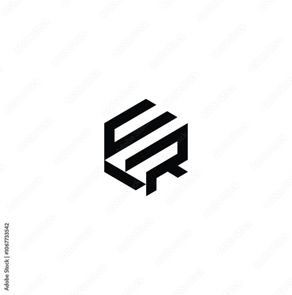 Initial letter CR logo design inspiration