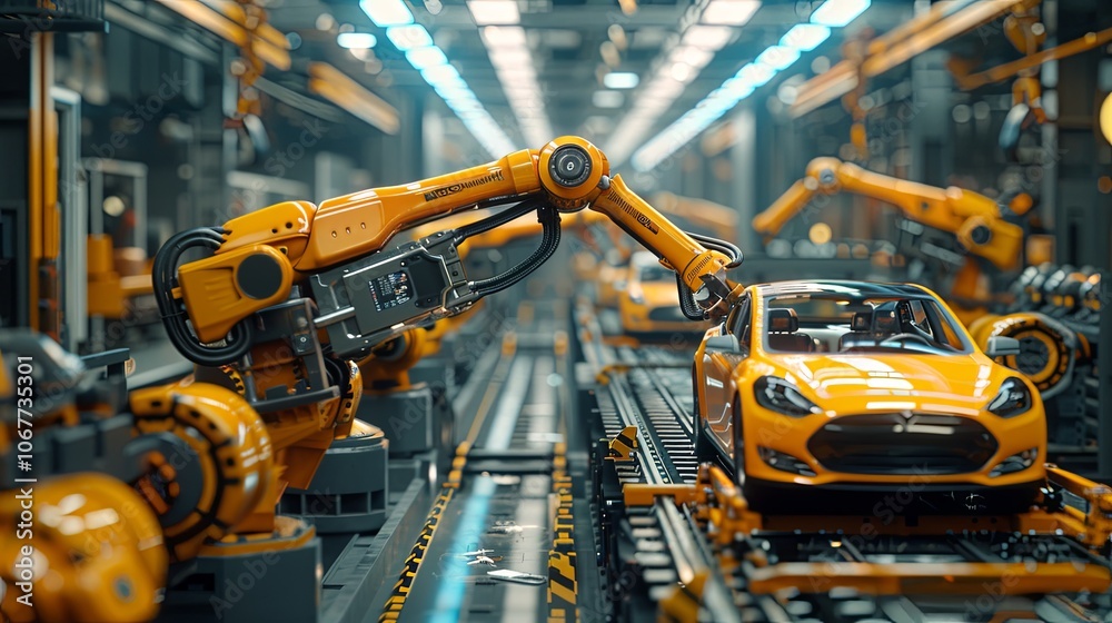 Industrial 4.0, AI generated