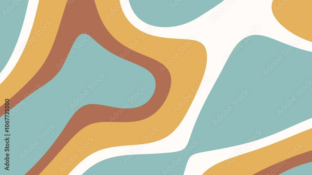 Abstract design featuring soft blue and cream liquid shapes in motion, framed by warm brown tones. Ideal for modern, calming visuals.
Abstract design featuring soft blue and cream liquid shapes in motion, framed by warm brown tones. Ideal for modern, calming visuals.