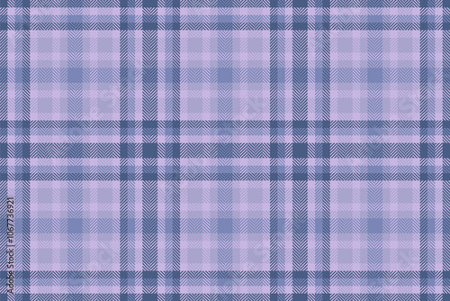 Wallpaper Mural Sixties vector tartan texture, perfection textile seamless pattern. Official check plaid fabric background in light and blue colors. Torontodigital.ca