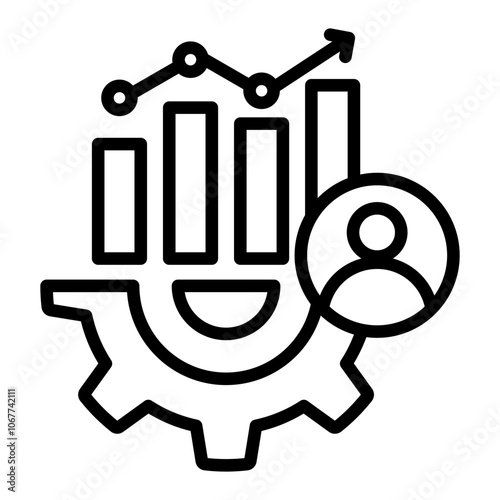 Self Development Outline Icon