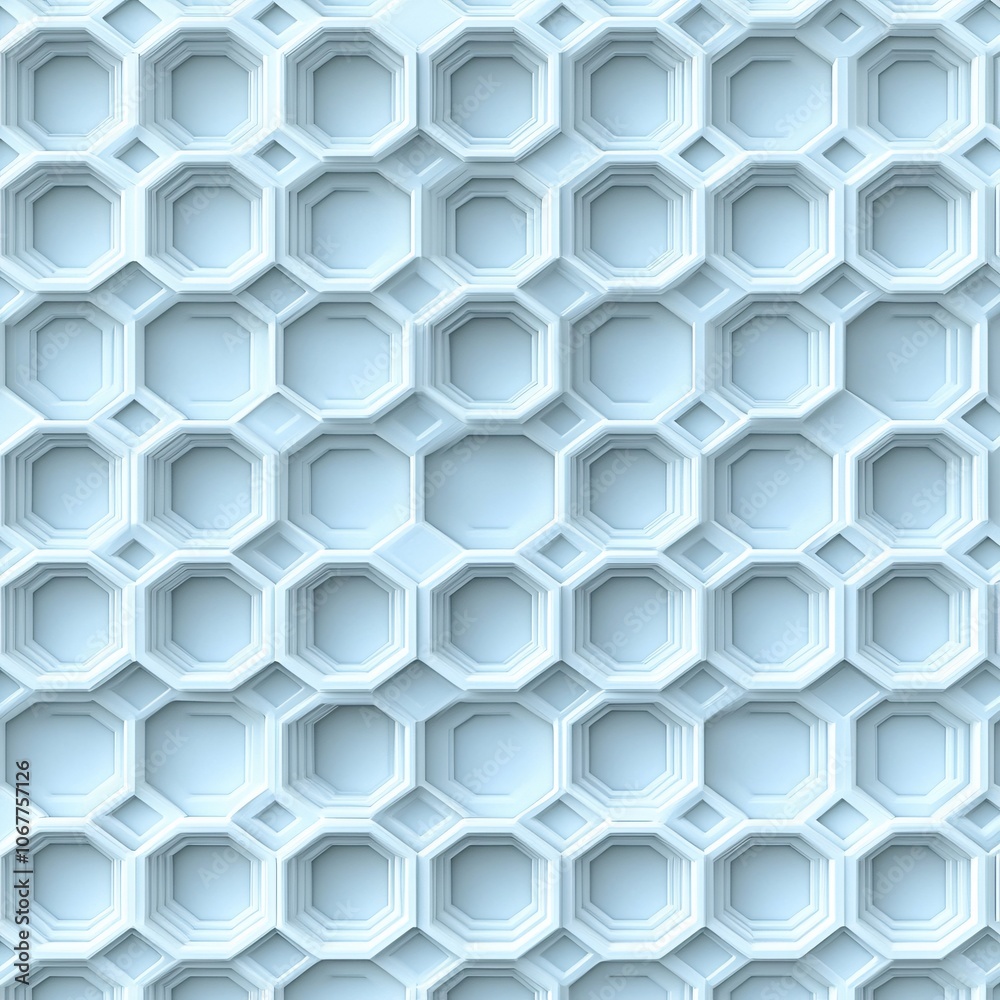Cubic 3D illusion, cool-toned gradients, seamless repeat Cubic 3D illusion, cool-toned gradients, seamless repeat