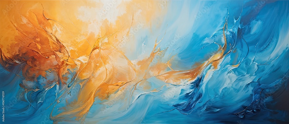 Abstract Painting: A Symphony of Colors Abstract Painting: A Symphony of Colors