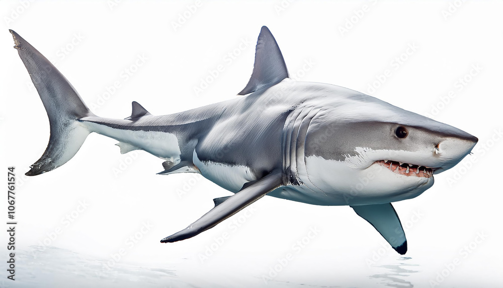 Fototapeta premium great white shark 