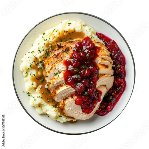 Turkey with Mashed Potatoes...