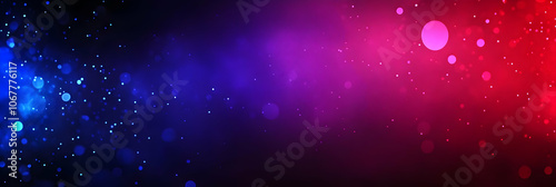 Holiday image background - A vibrant abstract background featuring blue and pink particles against a dark backdrop.