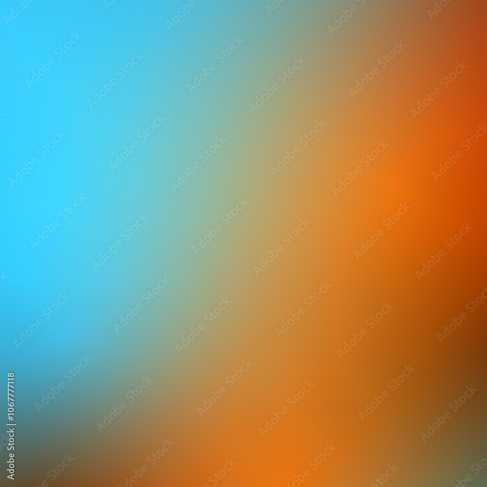Naklejka premium Abstract Colorful Background with Blue and Orange