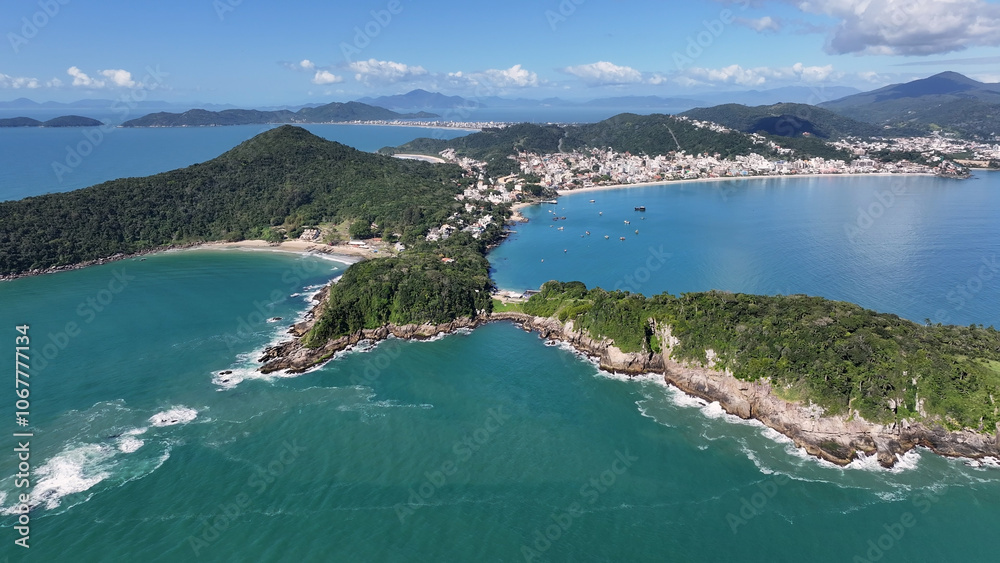 Bombinhas Skyline At Bombinhas In Santa Catarina Brazil. Beach Skyline. Nature Landscape. Summer Travel. Bombinhas Skyline At Bombinhas In Santa Catarina Brazil. Tropical Scenery. Bombinhas Skyline At Bombinhas In Santa Catarina Brazil. Beach Skyline. Nature Landscape. Summer Travel. Bombinhas Skyline At Bombinhas In Santa Catarina Brazil. Tropical Scenery.