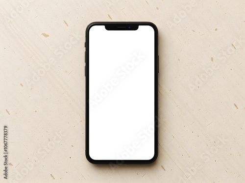 phone with blank screen