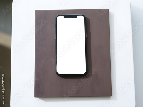 blank white screen smartphone