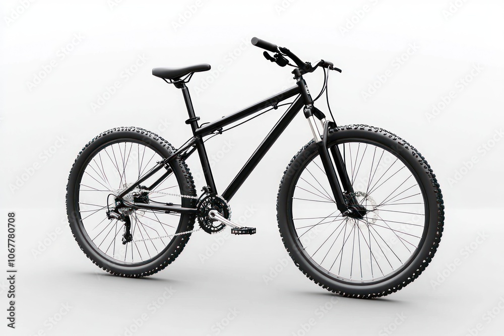 Obraz premium Black Mountain Bike