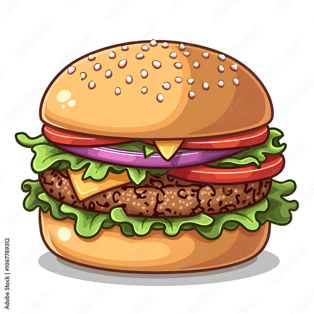 Experience the ultimate taste sensation with our delectable crunchy delight , digital illustration of food art concept. Experience the ultimate taste sensation with our delectable crunchy delight , digital illustration of food art concept.