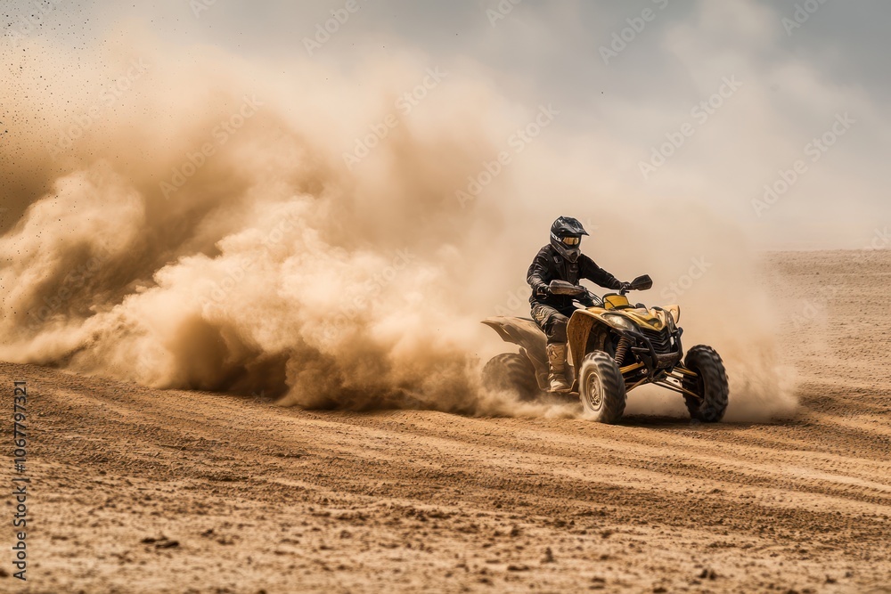ATV Racing in the Desert ATV Racing in the Desert