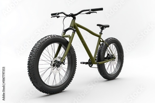 Green Fat Tire Bike