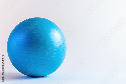 Blue Exercise Ball