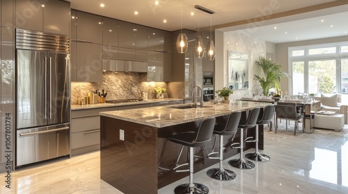 Modern Kitchen with Granite...