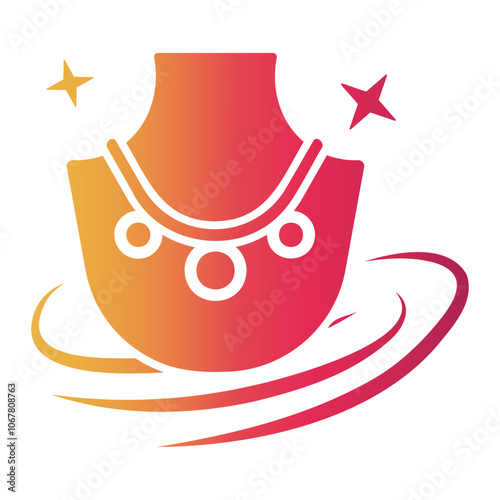 necklace Gradient icon