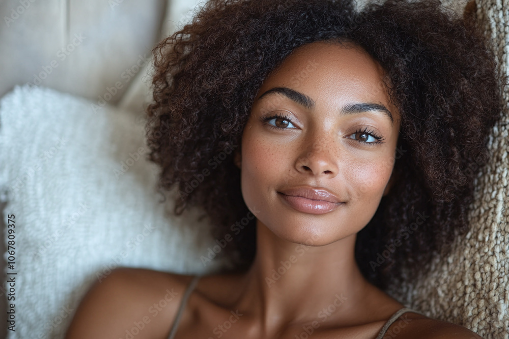a lifestyle influencer sharing wellness tips while sitting in a cozy corner. a lifestyle influencer sharing wellness tips while sitting in a cozy corner.
