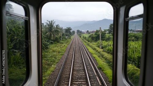 Train Tracks to the Mountains