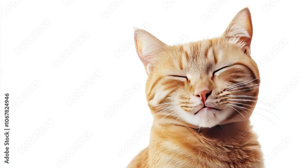 Fun and Mischievous Cat with Playful Expression for Pet-Themed Content Fun and Mischievous Cat with Playful Expression for Pet-Themed Content