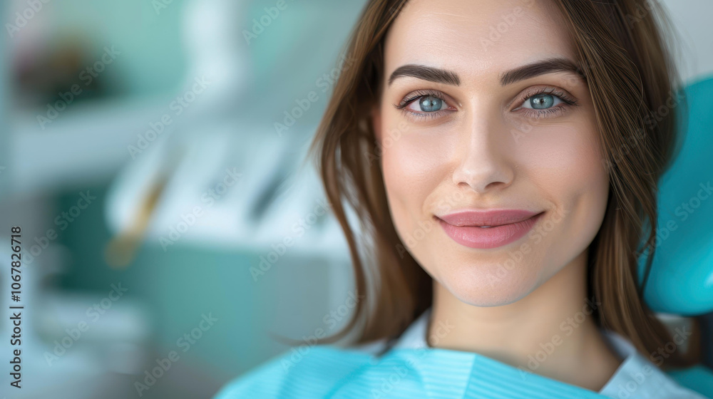 Friendly and skilled dentist in uniform at her dental office, ready to make patients smile with her expertise. Friendly and skilled dentist in uniform at her dental office, ready to make patients smile with her expertise.