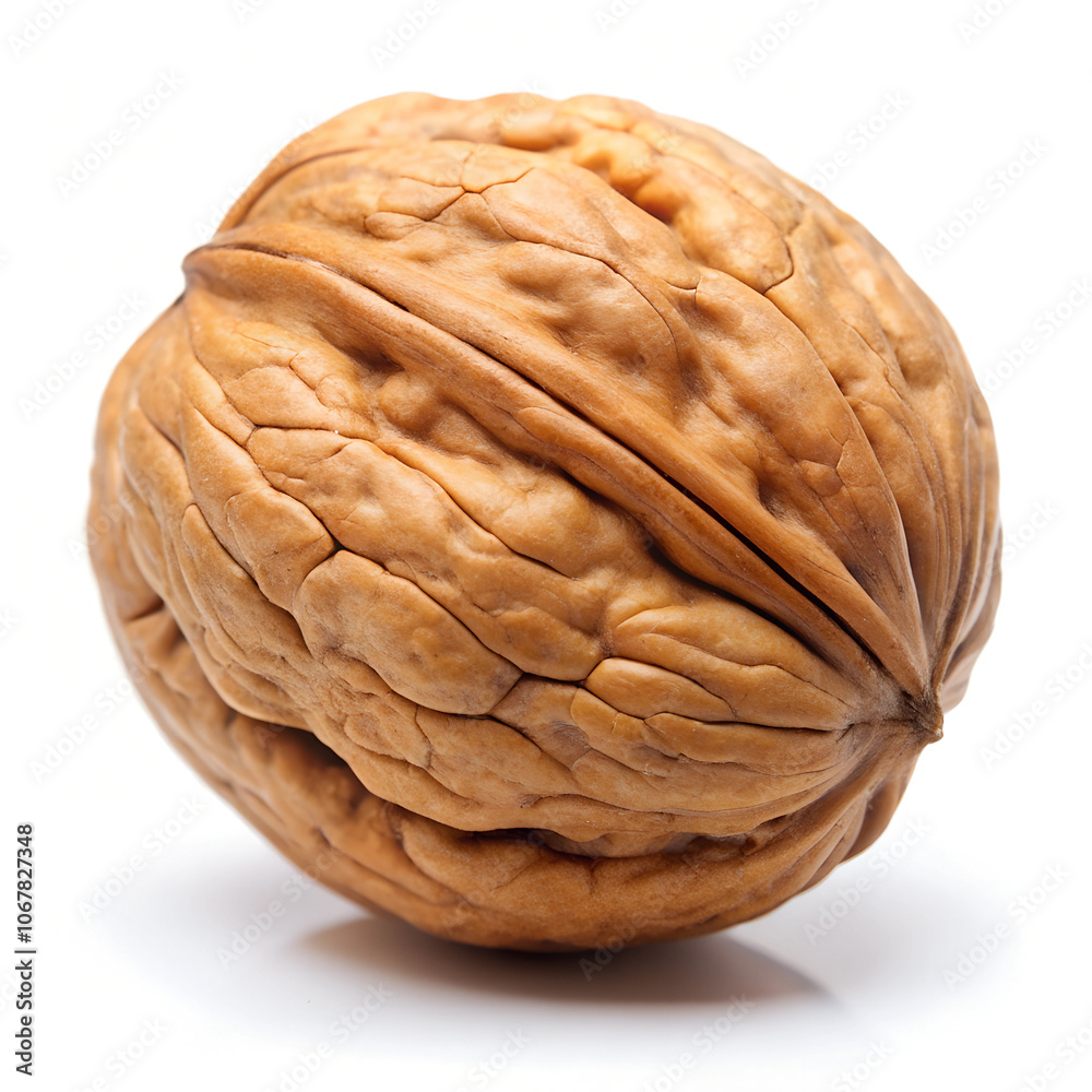 walnut isolated on white background