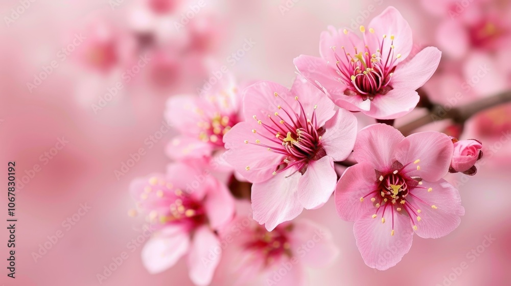 Vibrant cherry blossoms bloom beautifully, showcasing the delicate petals and vibrant colors at their peak. Vibrant cherry blossoms bloom beautifully, showcasing the delicate petals and vibrant colors at their peak.
