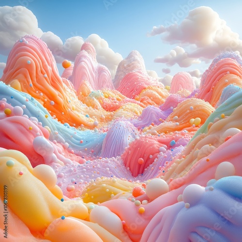 The Cotton Candy Land