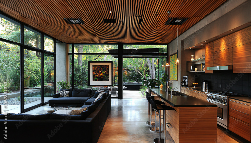 Minimalist and unique interior design in the house Minimalist and unique interior design in the house