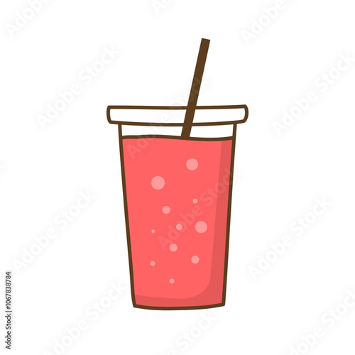 strawberry soda