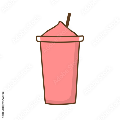 strawberry smoothie