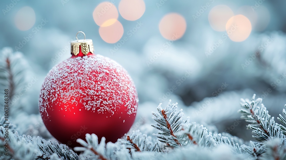 Festive background with ample copy space, ideal for holiday or Christmas themes Festive background with ample copy space, ideal for holiday or Christmas themes