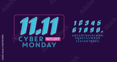 Shop Smart this 11.11! Sleek and trendy alphabet styles with discounts up to 60%. Ideal for website and social media banners. Make your promotions pop with this limited-time flash sale!