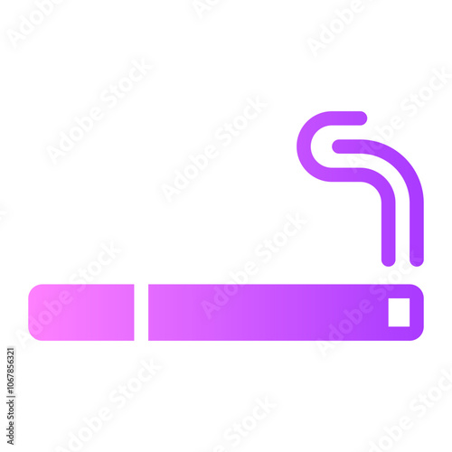 cigarette gradient icon