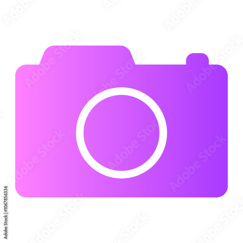 camera gradient icon